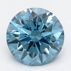 DovEggs 2.090ct Round Blue VS1-LAB GROWN DIAMOND-LGS410523