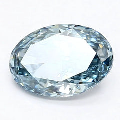 DovEggs 1.100ct Oval F.V.Blue VS1-LAB GROWN DIAMOND-LGS301685