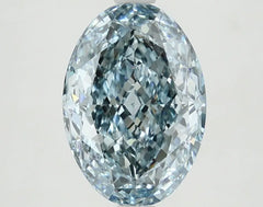 DovEggs 2.650ct Oval F.V.Blue VVS2-LAB GROWN DIAMOND-LHD27A6