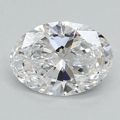 DovEggs 0.970ct Oval D VS1-LAB GROWN DIAMOND-LRK10A35