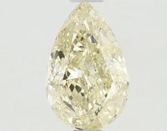 DovEggs 0.980ct Pear F.V.Yellow VS2-LAB GROWN DIAMOND-LKJ10A86