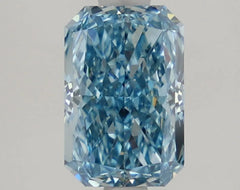 DovEggs 1.410ct Radiant F.V.Blue VS1-LAB GROWN DIAMOND-LLA432A11
