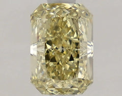 DovEggs 1.130ct Radiant F.Yellow VVS2-LAB GROWN DIAMOND-LKF04A35