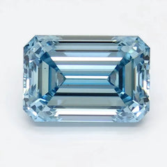 DovEggs 2.040ct Emerald F.V.Blue VS2-LAB GROWN DIAMOND-LET101C5