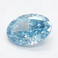 DovEggs 1.330ct Oval F.V.Blue VS2-LAB GROWN DIAMOND-LFE03A110