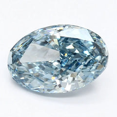 DovEggs 3.360ct Oval F.V.Blue VS2-LAB GROWN DIAMOND-LHM01A9