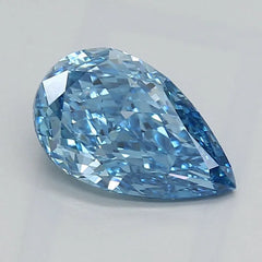 DovEggs 0.920ct Pear F.V.Blue VS2-LAB GROWN DIAMOND-LEC26A214