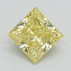 DovEggs 0.650ct Princess F.V.Yellow VS1-LAB GROWN DIAMOND-LSJ04C8
