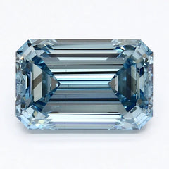 DovEggs 5.000ct Emerald F.I.Blue VS2-LAB GROWN DIAMOND-LHG30AJ1