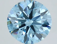 DovEggs 2.990ct Round F.V.Blue VVS2-LAB GROWN DIAMOND-LHC05A3
