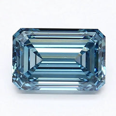 DovEggs 1.600ct Emerald F.V.Blue VS1-LAB GROWN DIAMOND-LGS301838