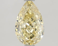 DovEggs 1.550ct Pear F.I.Yellow SI1-LAB GROWN DIAMOND-LKF05A38