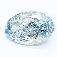 DovEggs 1.170ct Oval F.V.Blue VS1-LAB GROWN DIAMOND-LES25A9