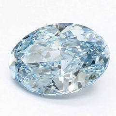 DovEggs 1.710ct Oval F.V.Blue VS2-LAB GROWN DIAMOND-LHH02D12
