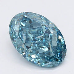 DovEggs 0.980ct Oval F.V.Blue SI1-LAB GROWN DIAMOND-LEN02A81