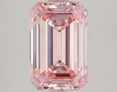DovEggs 3.100ct Emerald F.I.Pink VS2-LAB GROWN DIAMOND-LEGG01A15