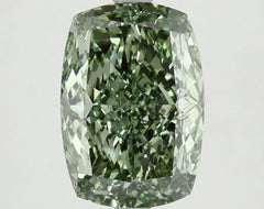 DovEggs 2.490ct Cushion F.V.Green VS1-LAB GROWN DIAMOND-LFE68A106