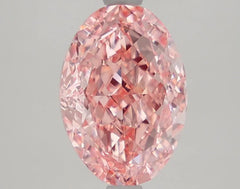 DovEggs 2.440ct Oval F.V.Pink VS1-LAB GROWN DIAMOND-LFE72A40
