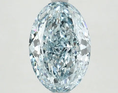 DovEggs 2.140ct Oval F.V.Blue VS1-LAB GROWN DIAMOND-LFE100A54