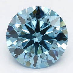 DovEggs 2.550ct Round Blue VS1-LAB GROWN DIAMOND-LGS410525