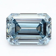 DovEggs 2.520ct Emerald F.I.Blue VS2-LAB GROWN DIAMOND-LET133F3
