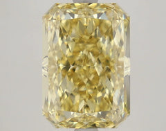 DovEggs 4.870ct Radiant F.I.Yellow VS1-LAB GROWN DIAMOND-LKJ05A9