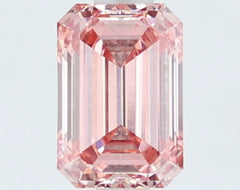 DovEggs 1.070ct Emerald F.V.Pink VS2-LAB GROWN DIAMOND-LLA174A134