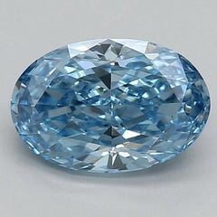 DovEggs 0.980ct Oval F.V.Blue VS1-LAB GROWN DIAMOND-LEG16A157