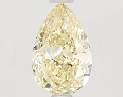 DovEggs 1.050ct Pear F.Yellow VS1-LAB GROWN DIAMOND-LKJ10A30