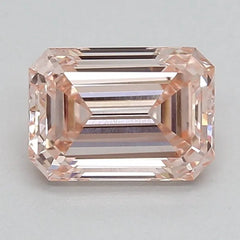 DovEggs 0.920ct Emerald F.V.Pink VVS2-LAB GROWN DIAMOND-LFE19A123