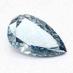 DovEggs 1.100ct Pear F.V.Blue VS2-LAB GROWN DIAMOND-LET114D2