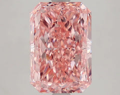 DovEggs 3.320ct Radiant F.V.Pink VS1-LAB GROWN DIAMOND-LFE78A19
