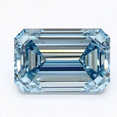 DovEggs 1.290ct Emerald F.I.Blue VVS2-LAB GROWN DIAMOND-LHG36A18