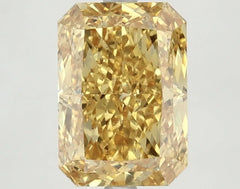 DovEggs 4.180ct Radiant F.V.Yellow VS1-LAB GROWN DIAMOND-LKJ13A116