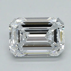 DovEggs 1.550ct Emerald F IF-LAB GROWN DIAMOND-LSD76E10