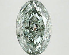 DovEggs 3.110ct Oval F.V.Green VS1-LAB GROWN DIAMOND-LFE85A15