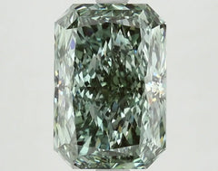 DovEggs 2.860ct Radiant F.V.Green VS1-LAB GROWN DIAMOND-LFE96A2