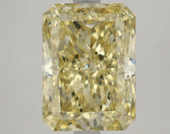 DovEggs 3.930ct Radiant F.I.Yellow VS1-LAB GROWN DIAMOND-LKJ05A33
