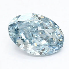 DovEggs 1.300ct Oval F.V.Blue VS1-LAB GROWN DIAMOND-LET112E3
