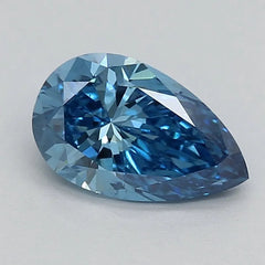DovEggs 0.850ct Pear F.V.Blue VS2-LAB GROWN DIAMOND-LEF74A19