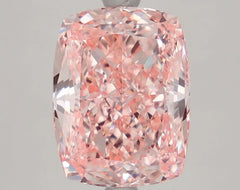 DovEggs 4.240ct Cushion F.V.Pink VS1-LAB GROWN DIAMOND-LHD22A7