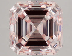 DovEggs 7.040ct Asscher F.V.Pink VS2-LAB GROWN DIAMOND-LHD25A2