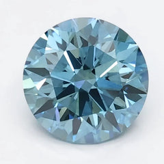 DovEggs 1.120ct Round Blue SI1-LAB GROWN DIAMOND-LGS411198