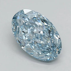 DovEggs 2.020ct Oval F.V.Blue VS1-LAB GROWN DIAMOND-LEF132A68