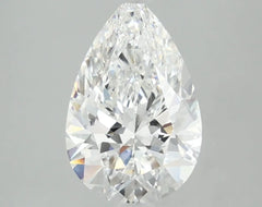 DovEggs 3.060ct Pear E VVS2-LAB GROWN DIAMOND-LGS607576