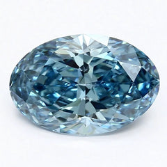 DovEggs 2.390ct Oval F.V.Blue VVS2-LAB GROWN DIAMOND-LET86C8