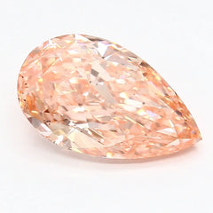 DovEggs 3.560ct Pear F.V.Or.Pink VS1-LAB GROWN DIAMOND-LKP23CS2