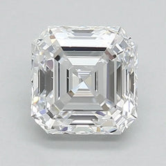 DovEggs 0.950ct Asscher D SI1-LAB GROWN DIAMOND-LRJ120C12