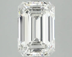 DovEggs 3.530ct Emerald F VVS1-LAB GROWN DIAMOND-LFD41A4