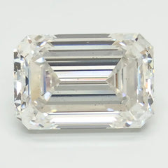 DovEggs 5.060ct Emerald F SI1-LAB GROWN DIAMOND-LHC24B1